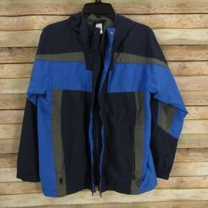 REI Blue/Gray Cool Weather Jacket Boys L 14-16